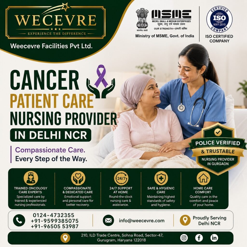 Cancer Patient Care Nursing Provider in Delhi NCR | Home Cancer Care Services