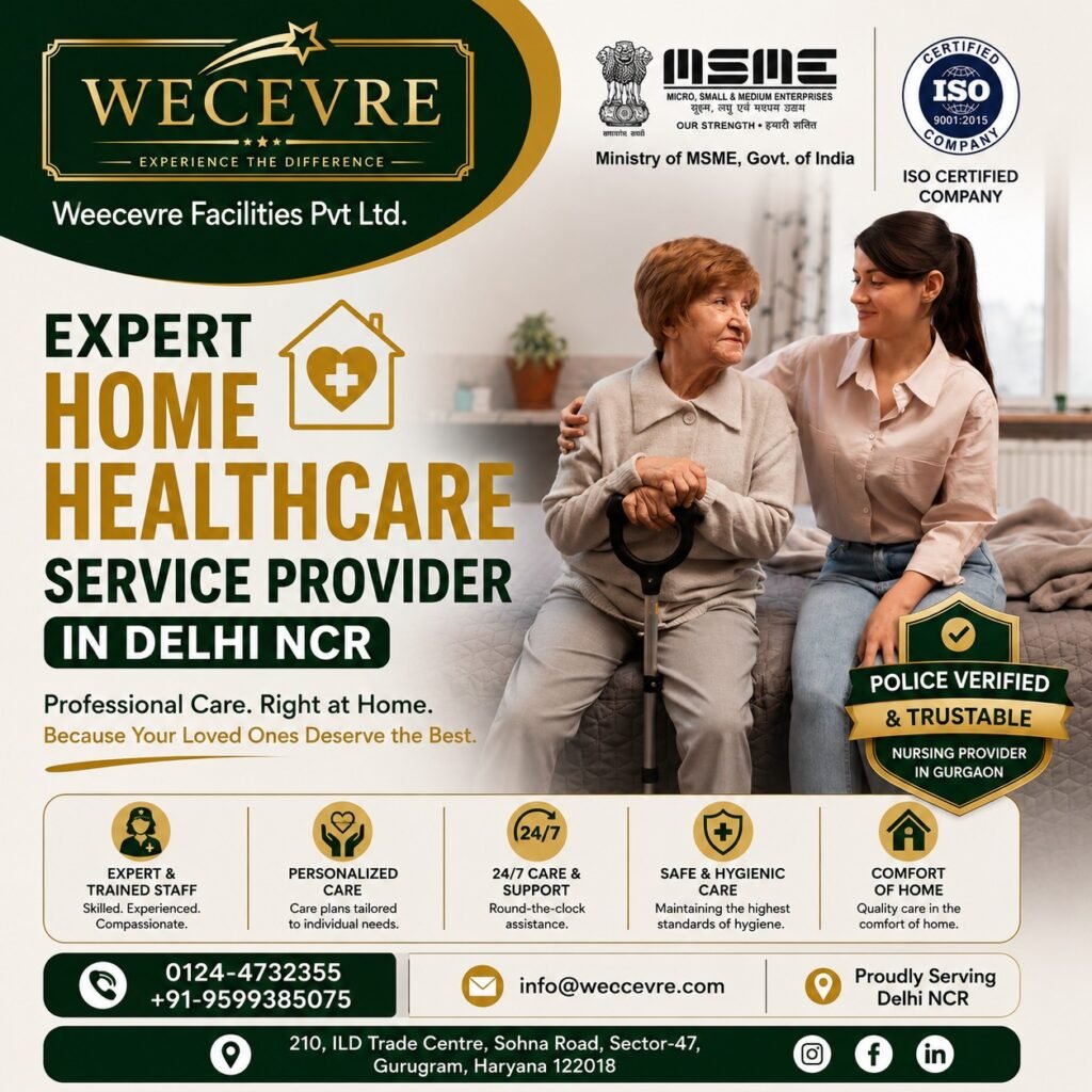Expert home healthcare service provider in delhi ncr