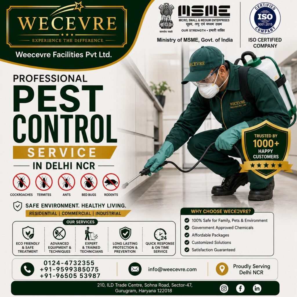 Professional Pest Control Service in Delhi NCR