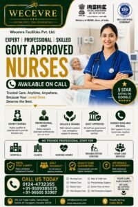 Expert Govt Approved Nurses Available On Call in Delhi NCR